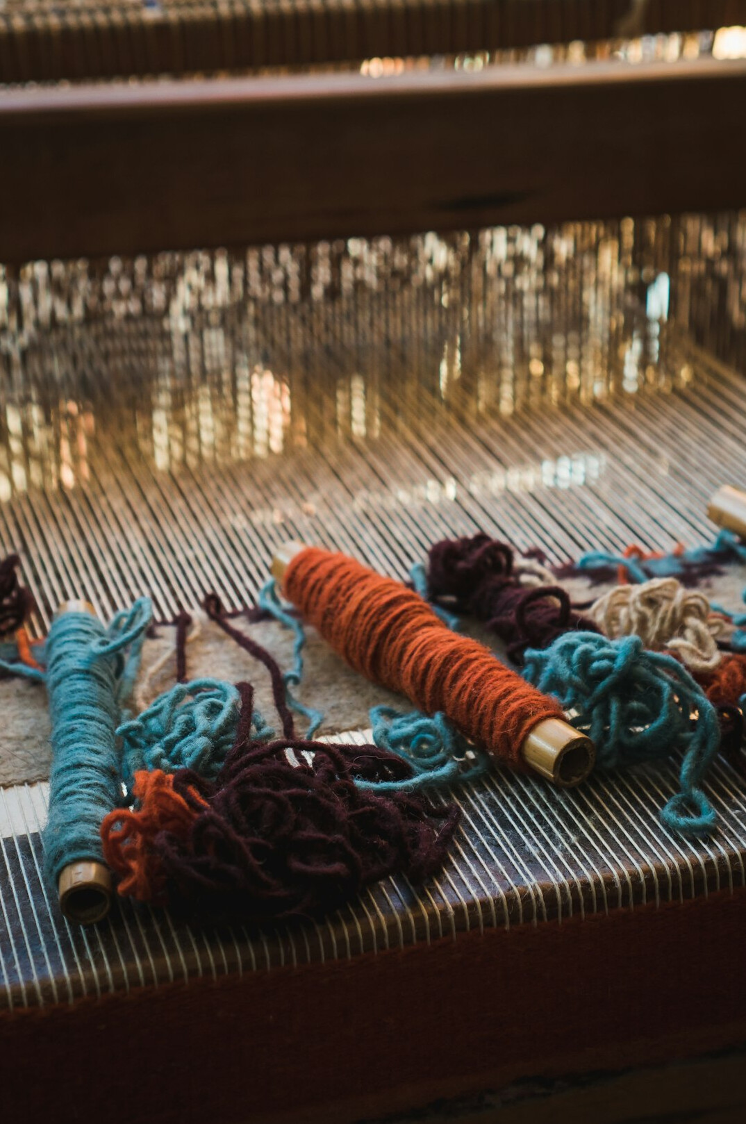 traditional weaving loom