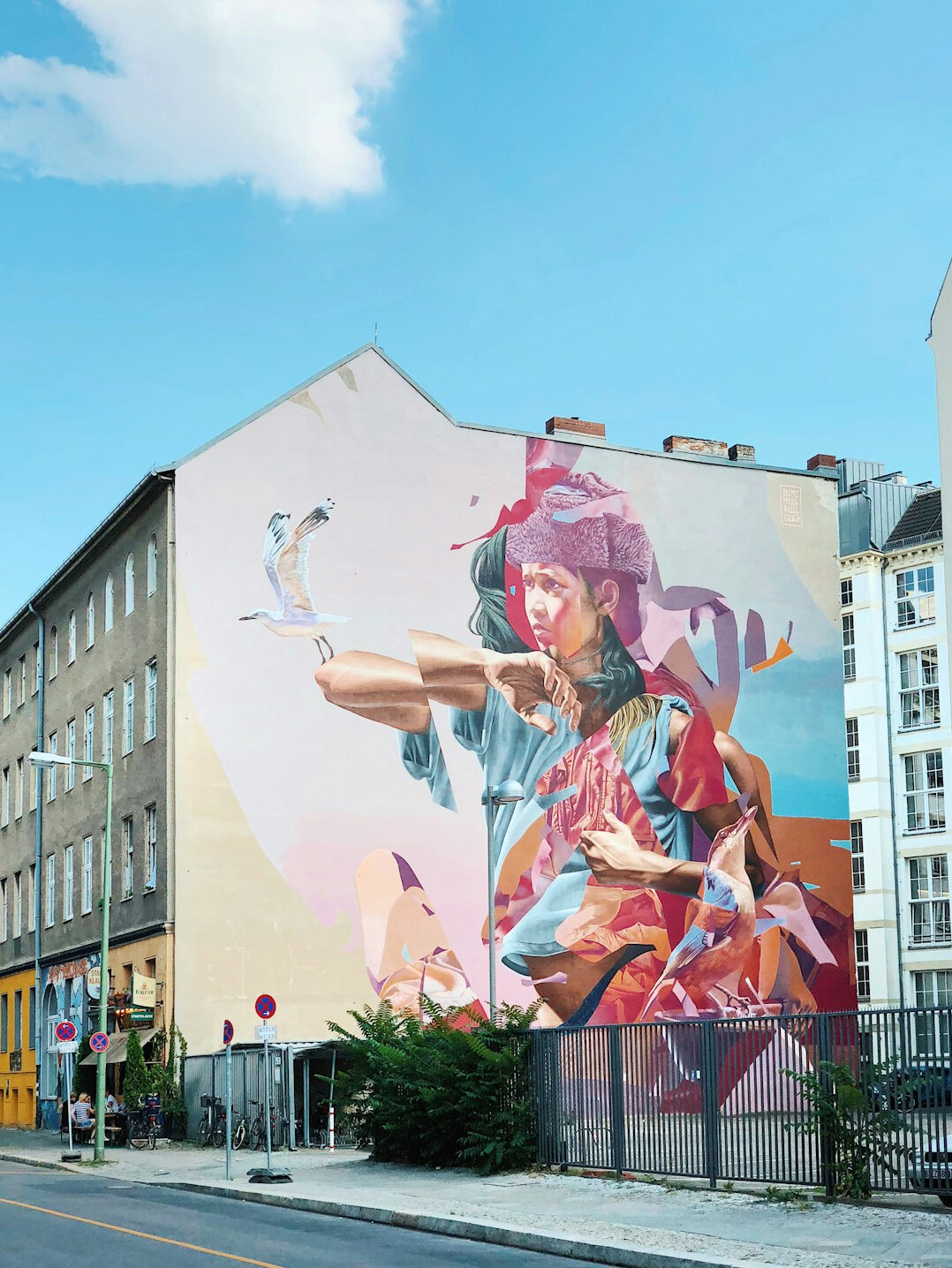 krakow street art mural